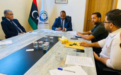 كلية القانون تناقش التحضيرات اللازمة للامتحانات النهائية والأمور العلمية والإدارية المتعلقة بالكلية