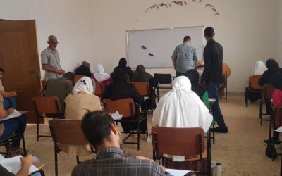 انطلاق الامتحانات النهائية لطلبة وطالبات كلية القانون فرع الكفرة