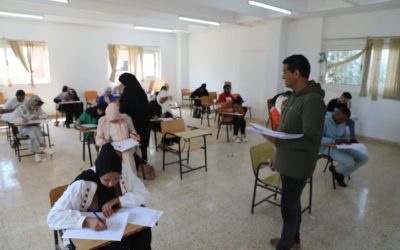 كلية القانون تشرع في امتحانات طلابها