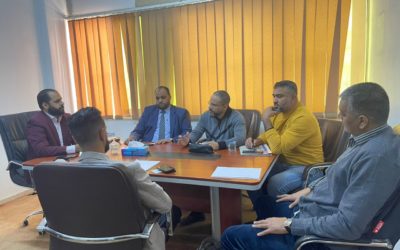 اجتماع استراتيجي بين مركز المعلومات والتوثيق وكلية القانون لأرشفة سجلات الخرجين
