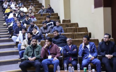 انطلاق اليوم التعريفي بطلبة كلية القانون السنة الأولى