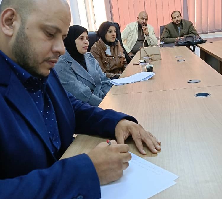 قسم ضمان الجودة بكلية القانون يقيم ورشة عمل بشأن إعداد متطلبات ملف  الاعتماد المؤسسي .