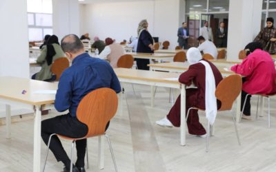 انطلاق امتحانات الدراسات العليا بكلية القانون جامعة بنغازي