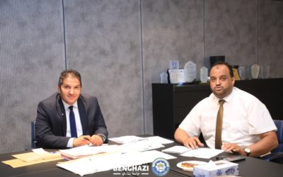 وكيل الجامعة للشؤون العلمية يتابع مع عميد كلية القانون سير العملية التعليمية وخطط التطوير الأكاديمي