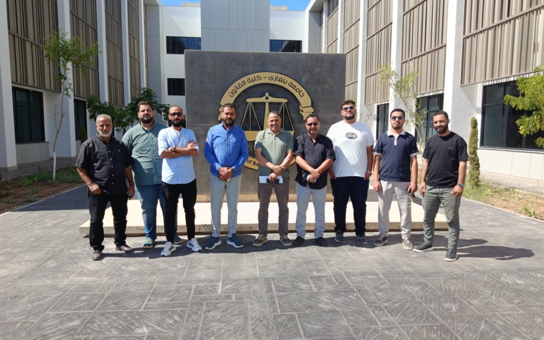 إدارة الشؤون الفنية والمشروعات تتابع تسليم كلية القانون وتهيئتها للعودة إلى العملية التعليمية